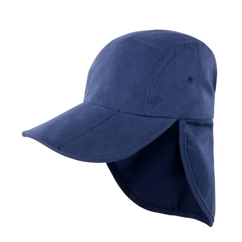 Result Headwear Childrens/Kids Fold Up Legionnaire Hat / Navy